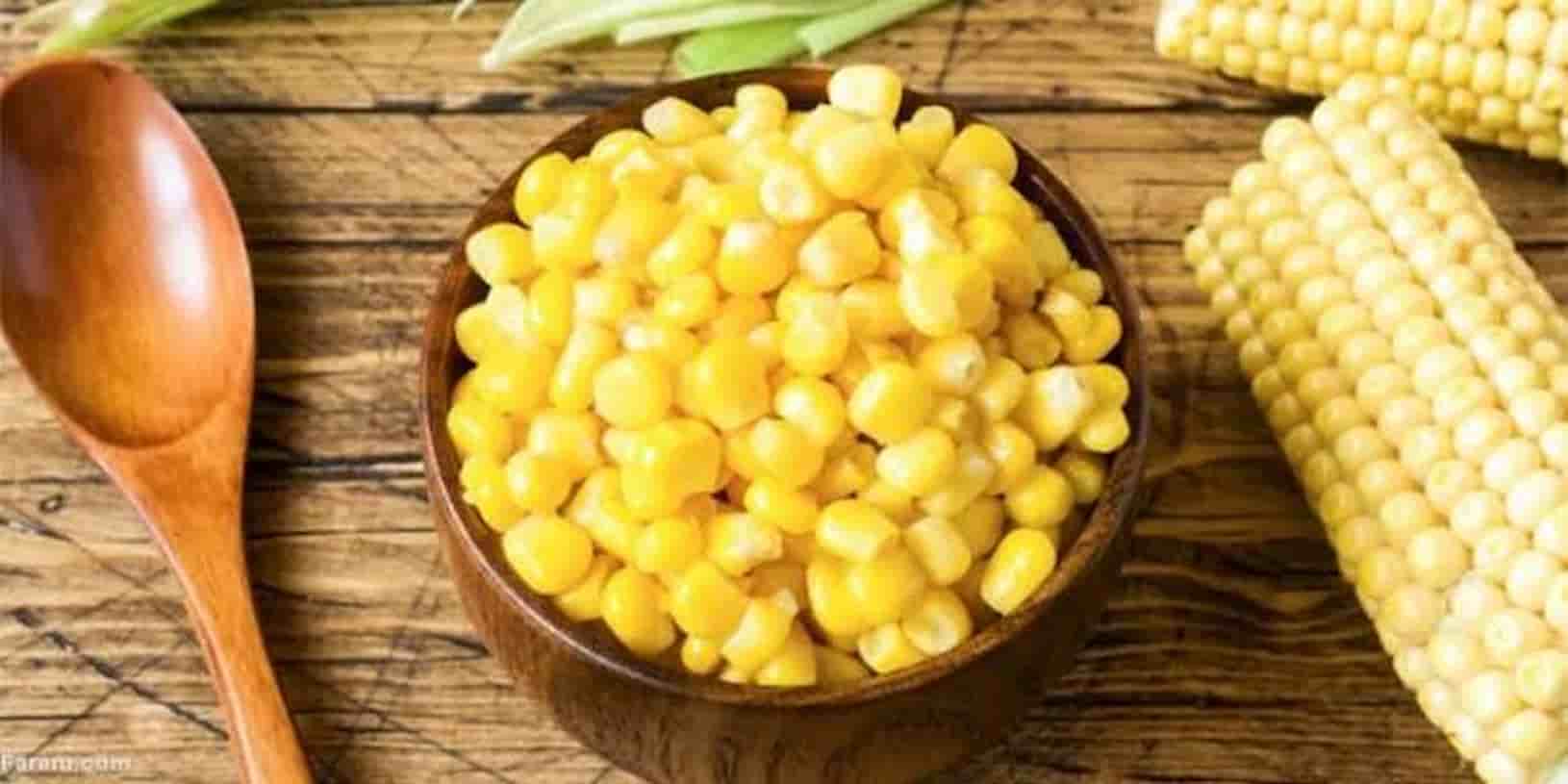 کنسرو ذرت حلقه ای مناسب مصارف خانگی و آشپزخانه های حرفه ای